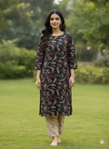 2 Piece Unstitched Digital Print Suit J-015