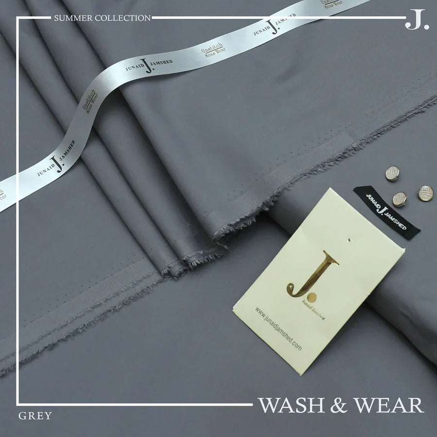 J. BY JUNAID JAMSHED MEN'S GRAY M-67