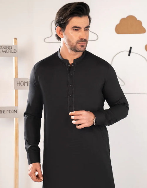 J. BY JUNAID JAMSHED MEN'S BLACK M-55