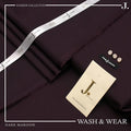 J. BY JUNAID JAMSHED MEN'S MAROON M-58
