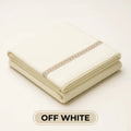 J. BY JUNAID JAMSHED MEN's-Shawl OFF WHITE